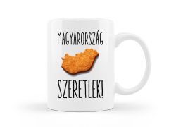 Magyarország, szeretlek hazafias bögre kép