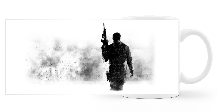 Call of Duty - Modern Warfare gamer bögre kép