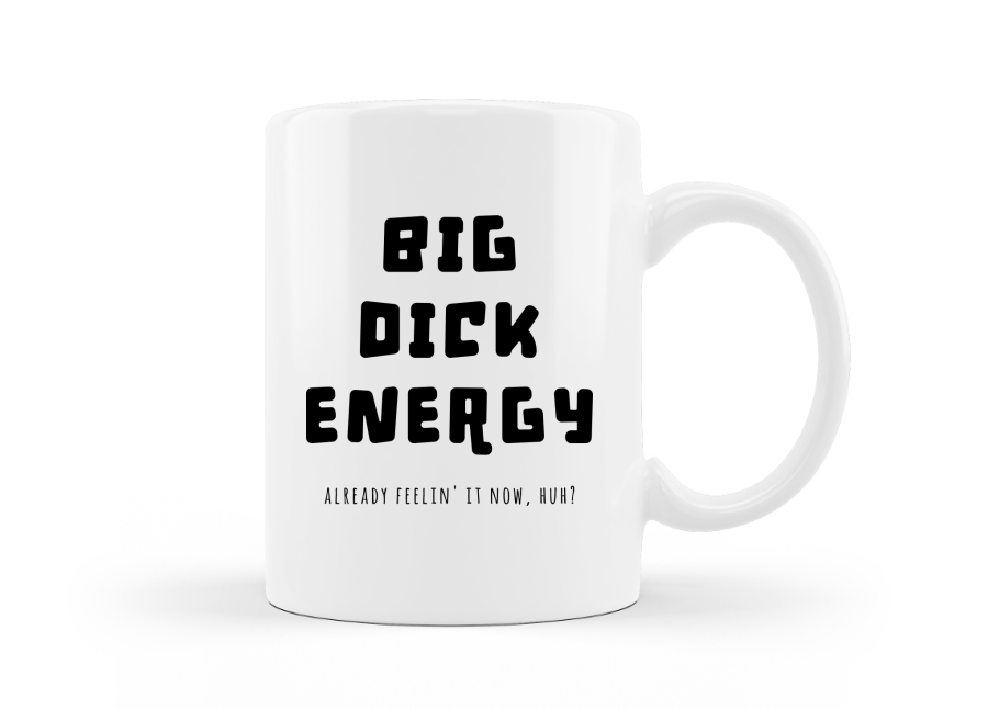 Big Dick Energy feliratos bögre férfiaknak kép